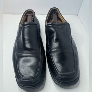 Johnston& Murphy Black Leather Men's Loafers Size 8.5M
